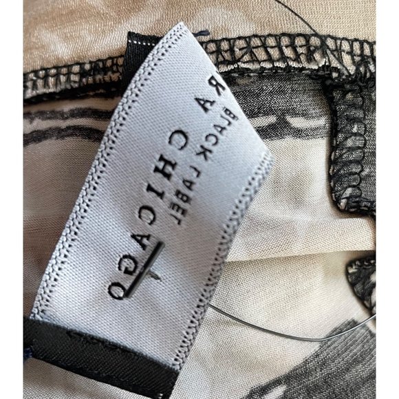 Akira Women's Size Small/Medium Black Label Tan, Cream & Black Maxi Skirt - Picture 4 of 4